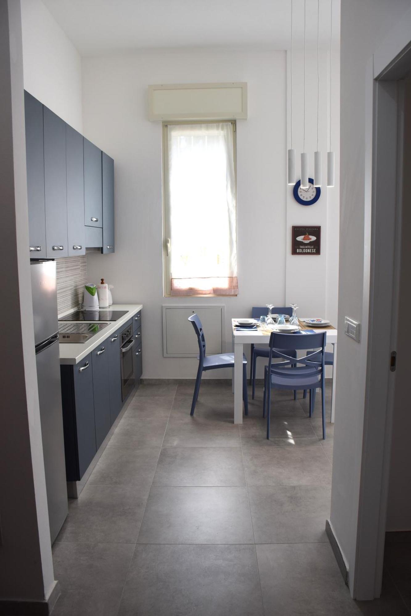 Apartamento La Dimora In Blu Bolonia Exterior foto
