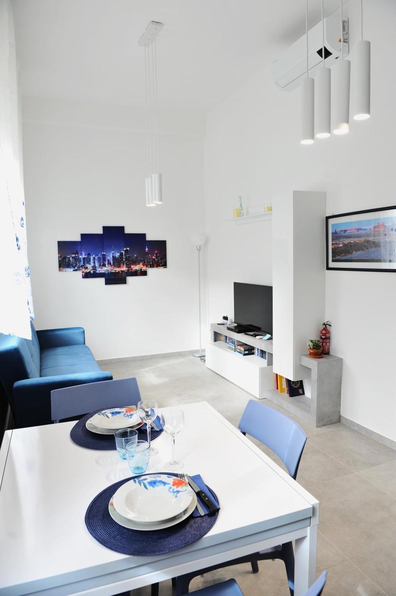 Apartamento La Dimora In Blu Bolonia Exterior foto