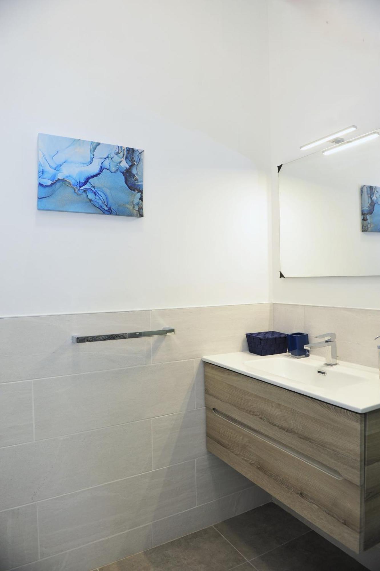 Apartamento La Dimora In Blu Bolonia Exterior foto